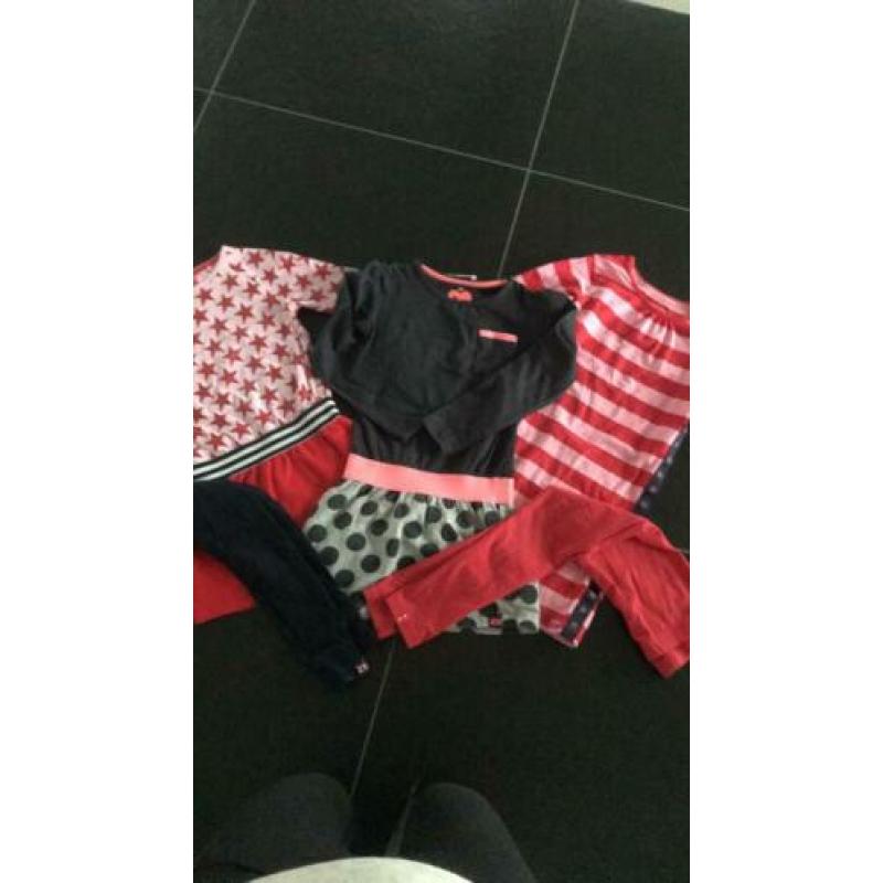 Complete set Z8 jurkjes met leggings maat 116/122