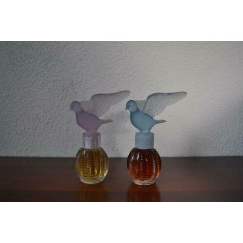 Vintage Delegar Parfum Duif 1980