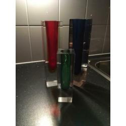 GOEDKOPER 3 Mureno blokvazen, rood, blauw en groen
