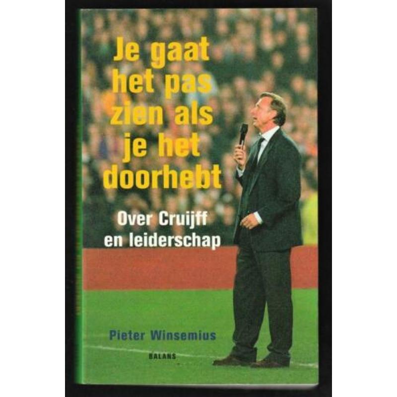 JOHAN CRUIJFF - 5 boeken