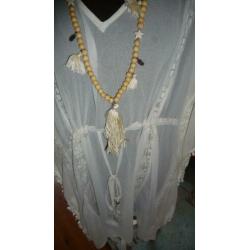 wit voile tuniek maat 44 46