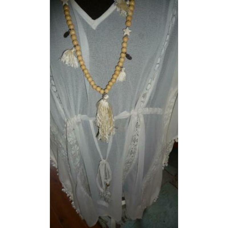 wit voile tuniek maat 44 46