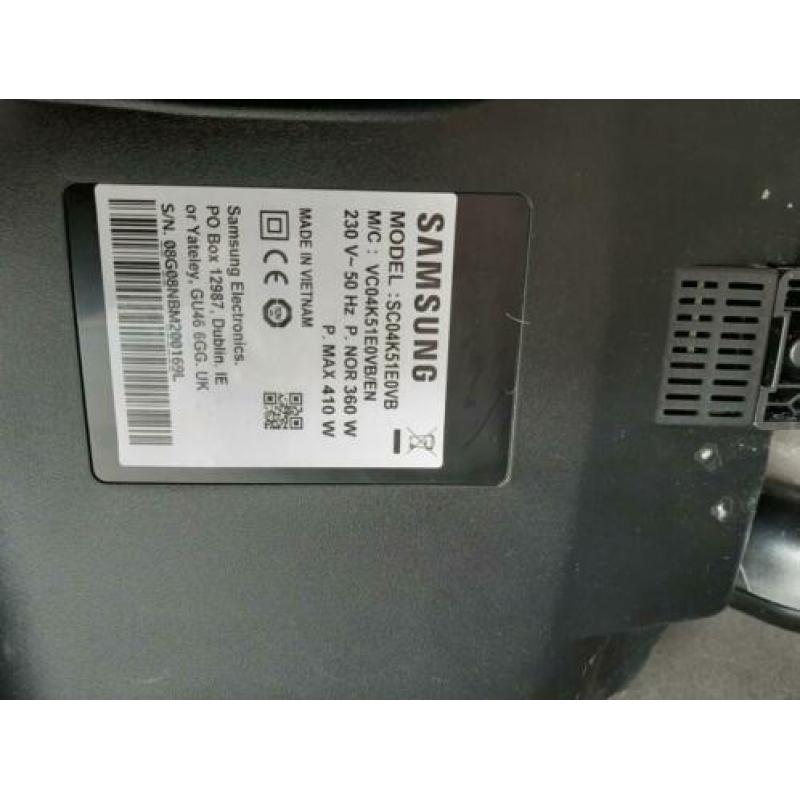 Samsung stofzuiger ( zonder zak)