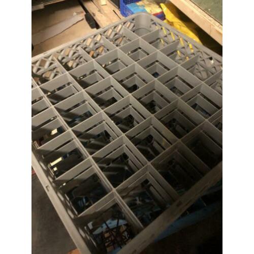 Glas kratten spoelkratten horeca