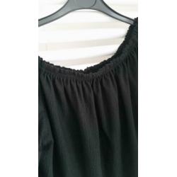 Bershka zwart blouse trui maat xs truien blousen feest