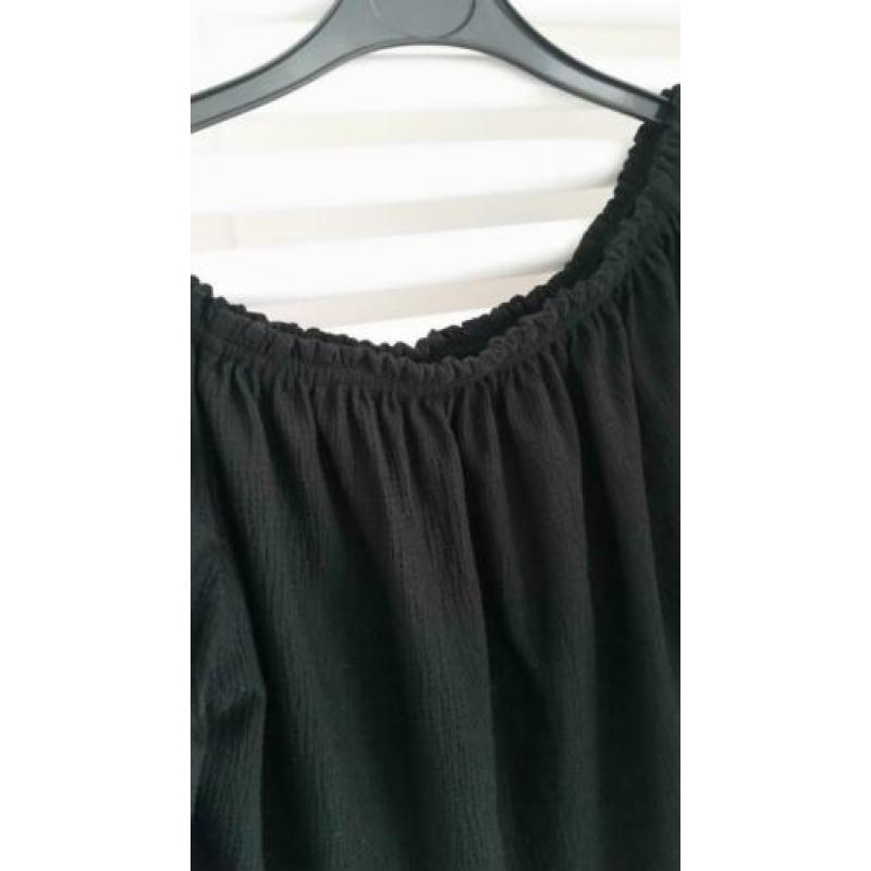 Bershka zwart blouse trui maat xs truien blousen feest