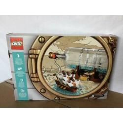 Lego Ideas 21313 Schip in een fles Nieuw en verzegeld.