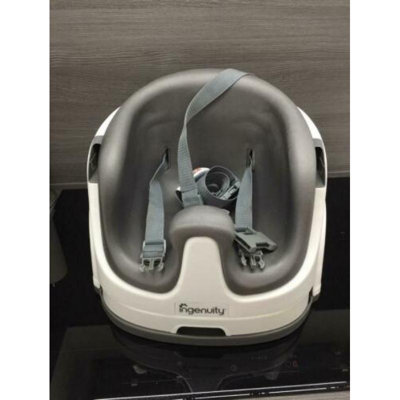 Ingenuity Baby Base 2-in-1 kinderstoel grijs