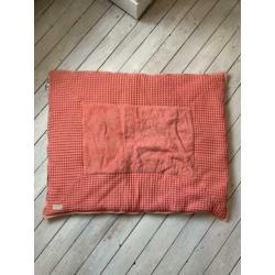 Koeka boxkleed Runa Tea rose/pebble 77x97 cm