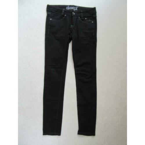 M16 NIEUW!! skinny jeans broek EKSEPT zwart W 27 = 36