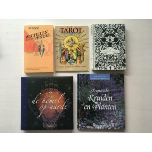(10B)5x o.a. Godin in jezelf Tarot Kruiden Wichelen Wicca