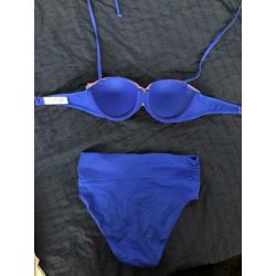 Blauwe Hunkemöller bikini