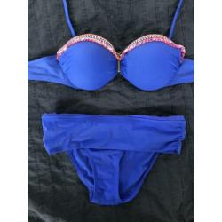 Blauwe Hunkemöller bikini
