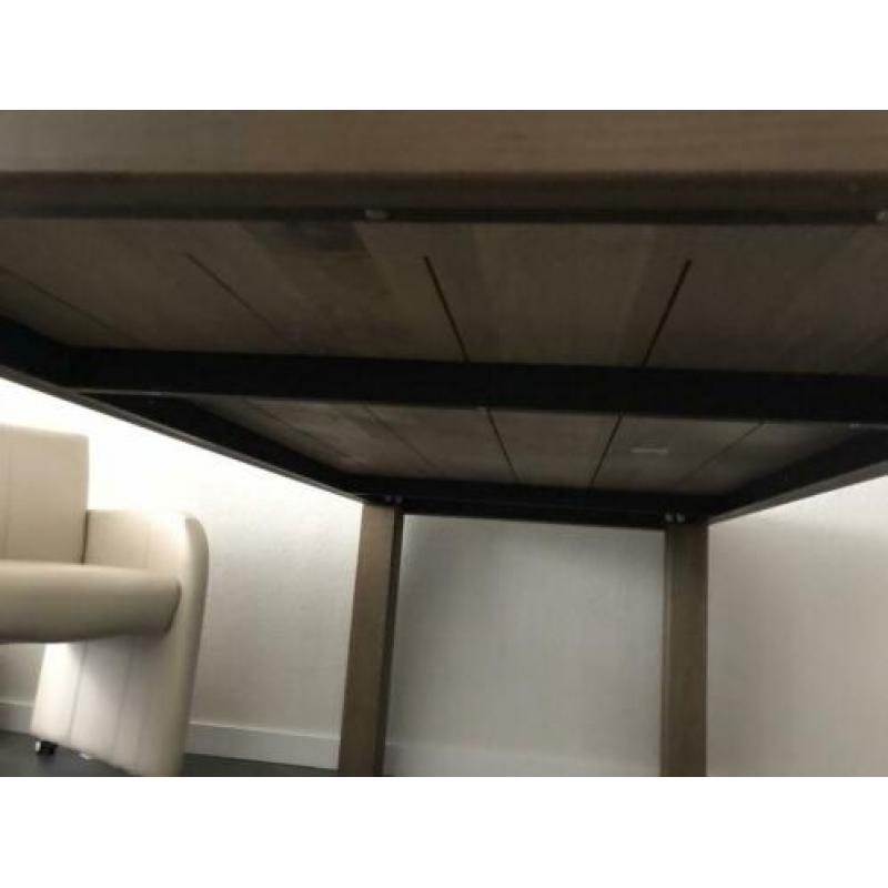 Mooie set! Eettafel en salontafel 90x180 en 70x140