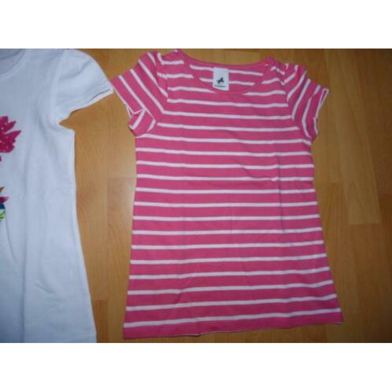 3 Leuke t-shirten van Palomino (C&A), maat 110 NIEUW!