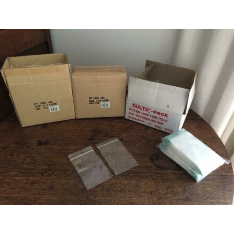 Gripzakjes 80x120mm - ruim 3000st