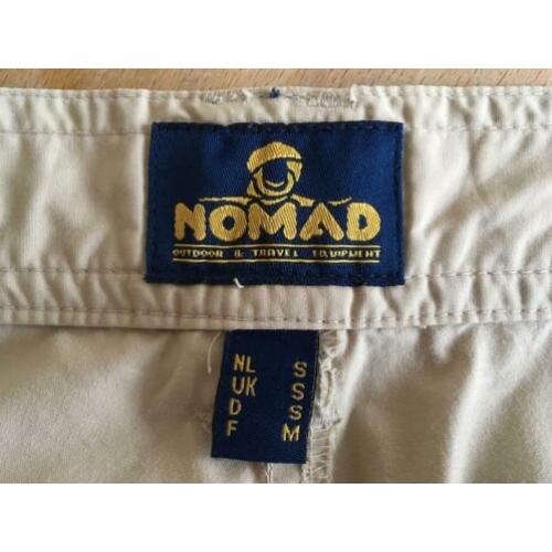 Nomad afritsbroek heren beige maat s