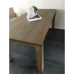 Mooie set! Eettafel en salontafel 90x180 en 70x140