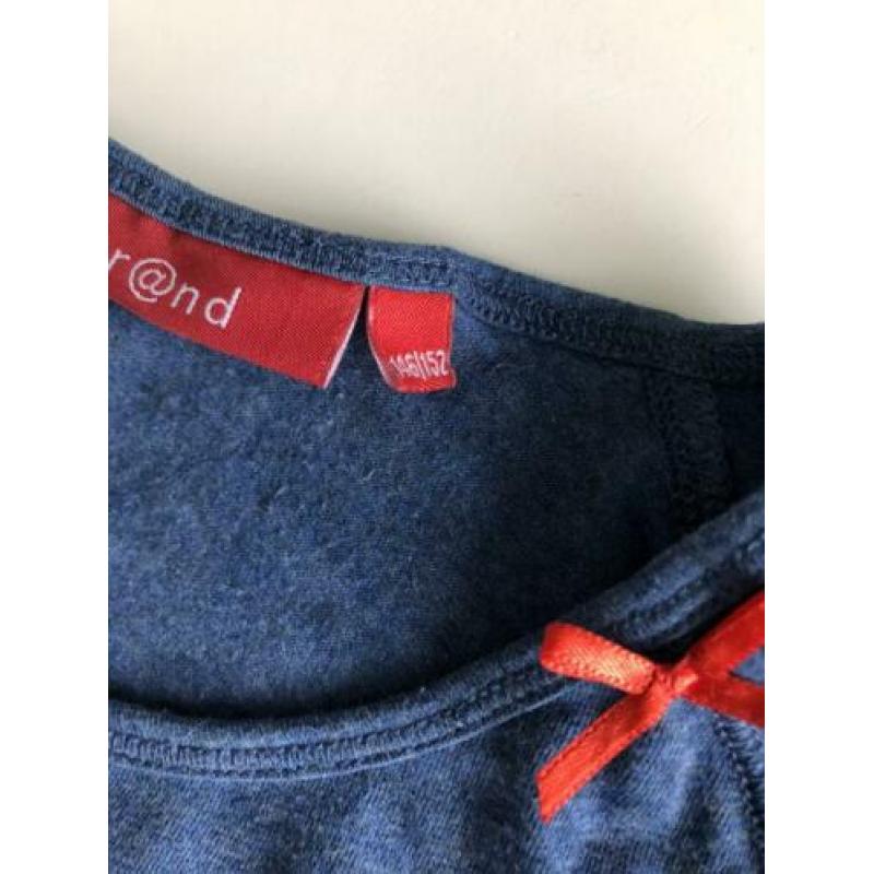 Br@nd for girls jurk mt. 146/152 blauw