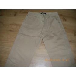 sportieve mooie zgan heren broek maat 31 merk trp