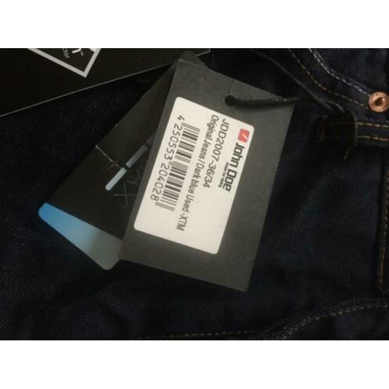 1x gebruikte John doe kevlar motor spijkerbroek