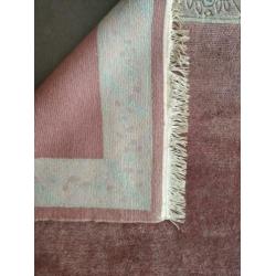 Perzisch roze' wollen tapijt 235/170