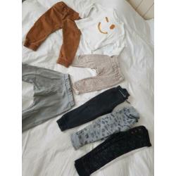 Pakket kleding jongen 92/98 (Zara, quapi, dirkje,)
