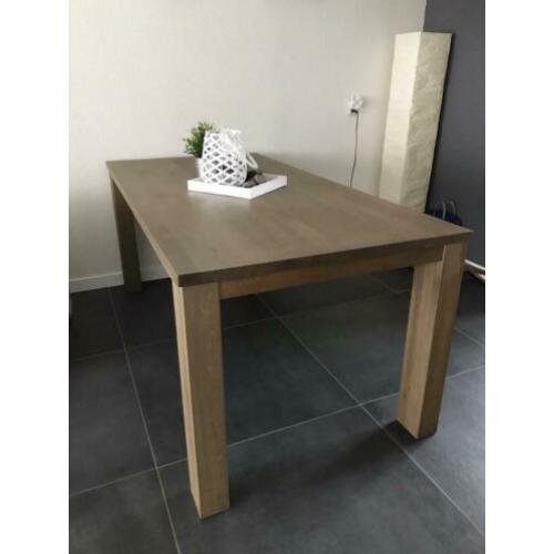 Mooie set! Eettafel en salontafel 90x180 en 70x140