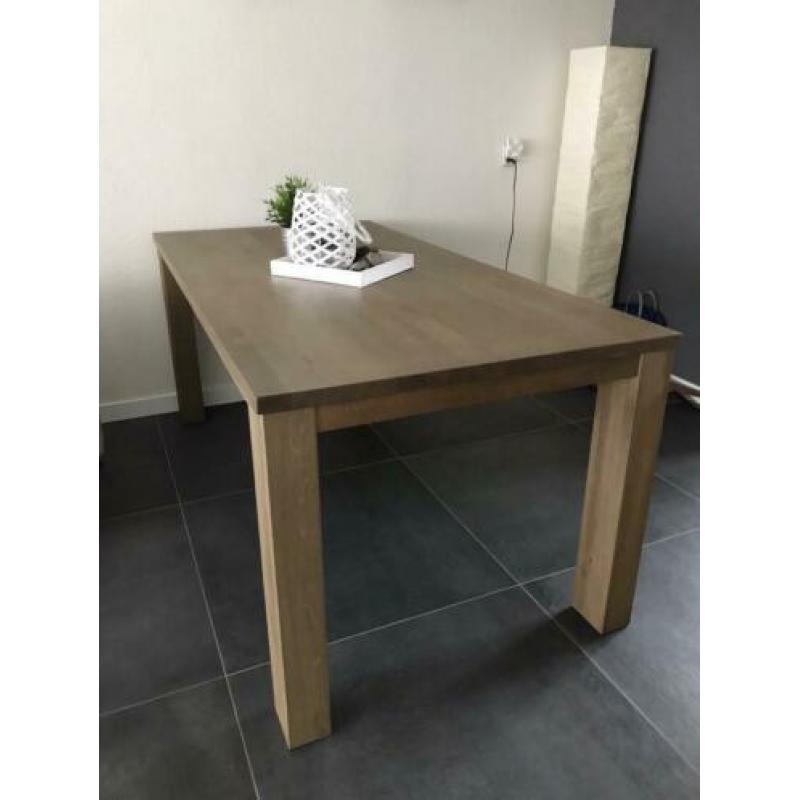 Mooie set! Eettafel en salontafel 90x180 en 70x140