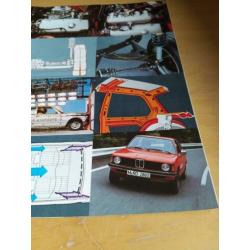 1976 mooie folder BMW 3 serie bmw e21 IZGST
