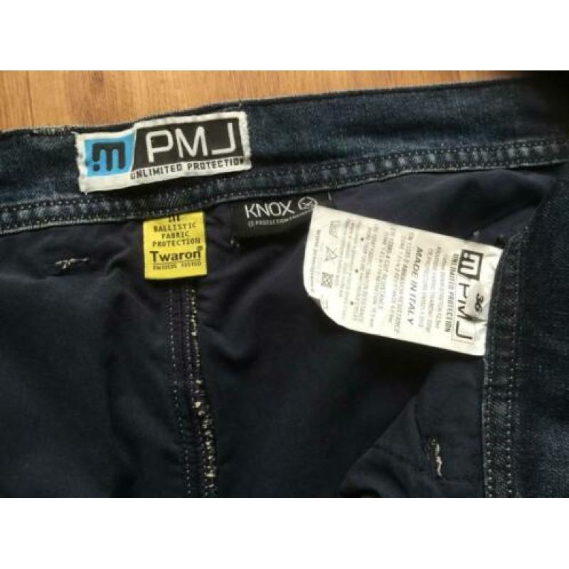 Kevlar motor jeans broek