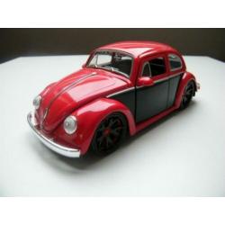 Nieuw modelauto Volkswagen Kever – Jada Toys 1:24