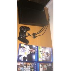 Ps4 met controller en spellen
