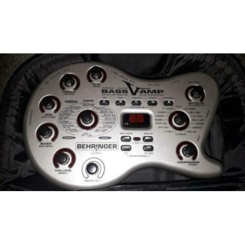 Behringer Bass Vamp (V-amp) effecten voor basgitaar
