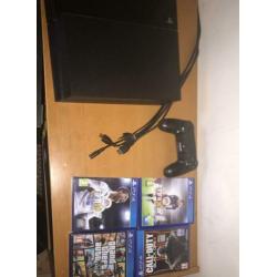 Ps4 met controller en spellen