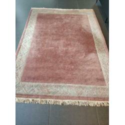 Perzisch roze' wollen tapijt 235/170