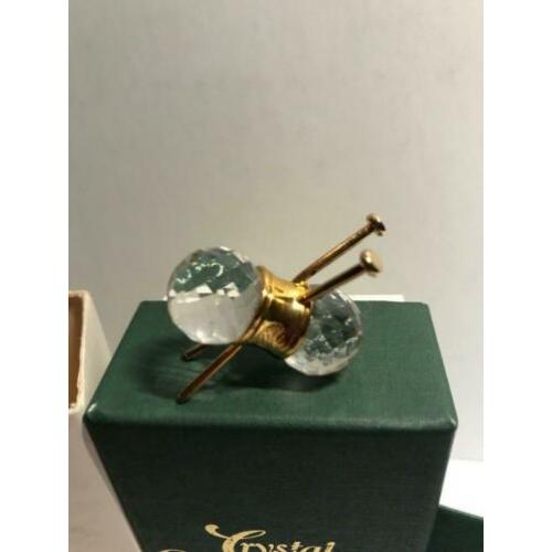 Kristal Swarovski memories: wol met breinaalden