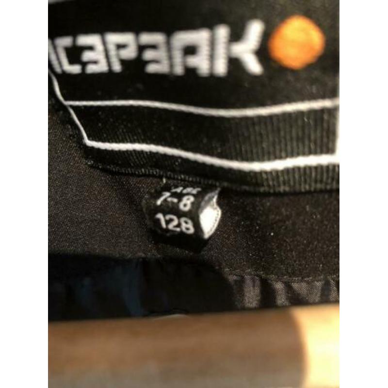 Zwarte Icepeak skijas mt 128
