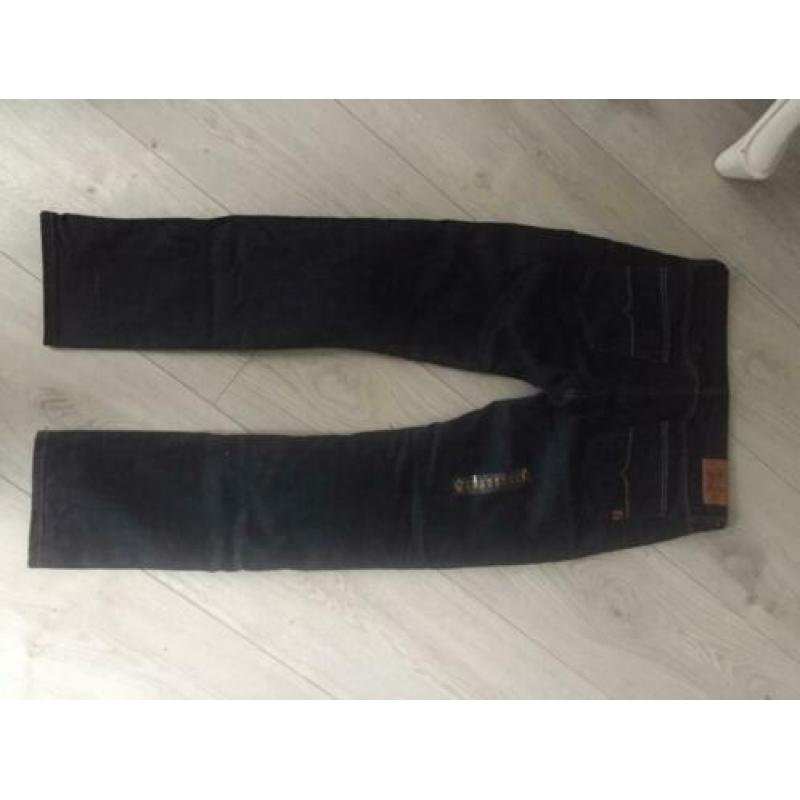 1x gebruikte John doe kevlar motor spijkerbroek