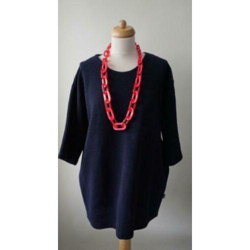 KLOK Denmark wollen jacquard geweven jumper L