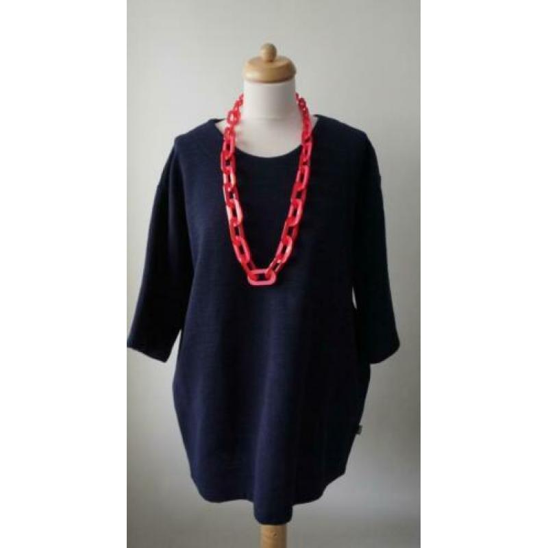 KLOK Denmark wollen jacquard geweven jumper L