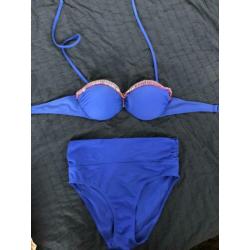 Blauwe Hunkemöller bikini