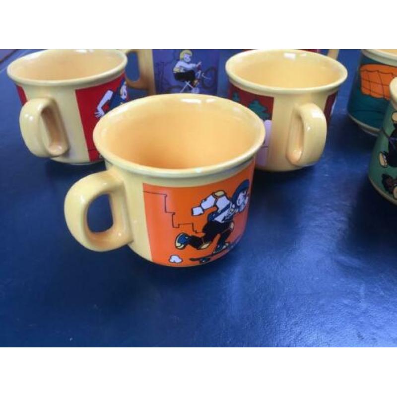 Sjors en Sjimmy 7 mokken met sportfragmenten 1997