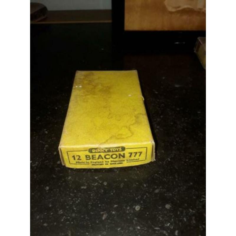 dinky toys belischa beacon no.777 boxed
