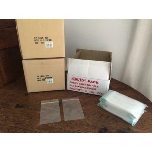 Gripzakjes 80x120mm - ruim 3000st