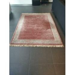 Perzisch roze' wollen tapijt 235/170