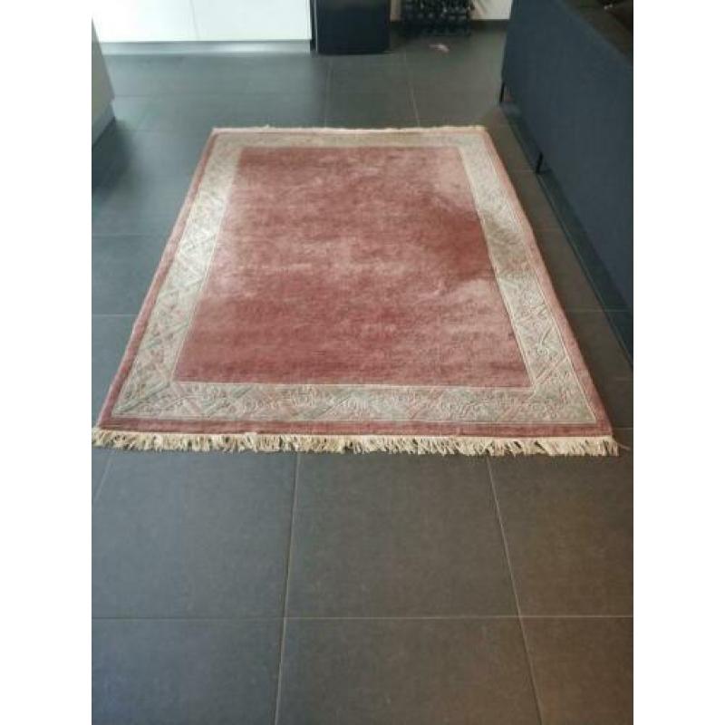Perzisch roze' wollen tapijt 235/170