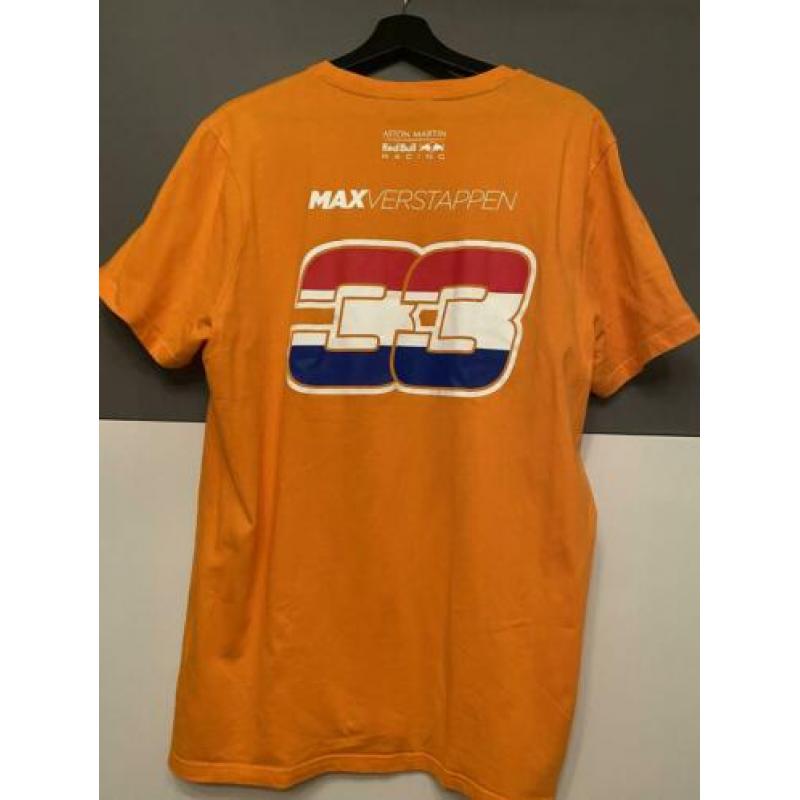 Red bull Racing Max Verstappen Shirts Maat L 3 stuks