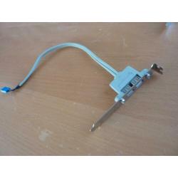 9 Pin Moederbord connector naar 2 poorten USB 2.0 ZGAN
