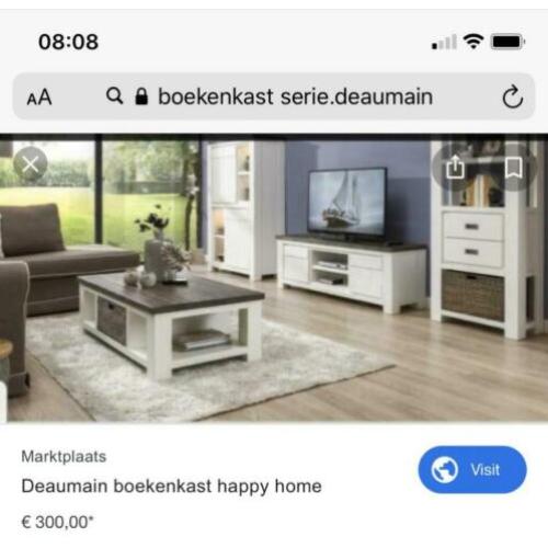 Volledig woonkamer interieur Hout in goede staat